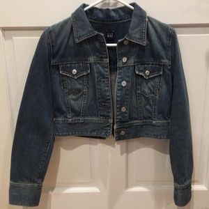 GAP Cropped - Denim Jean jacket